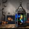 15&#x22; Halloween Lantern with 8 Multicolor Battery-Operated LED Lights
